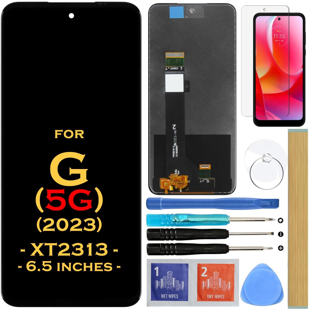 Photo 1 of Screen Replacement LCD Display Touch Digitizer Assembly for Motorola Moto G 5G 2023 XT2313 XT2313-3 XT2313-4 XT2313-6 6.5 inches