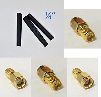 3 pieza b-11 a SMA macho a SMA hembra Jack RF coaxial adaptador convertidor