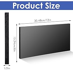 2 Pcs HDPE Plastic Sheet, HDPE Sheet