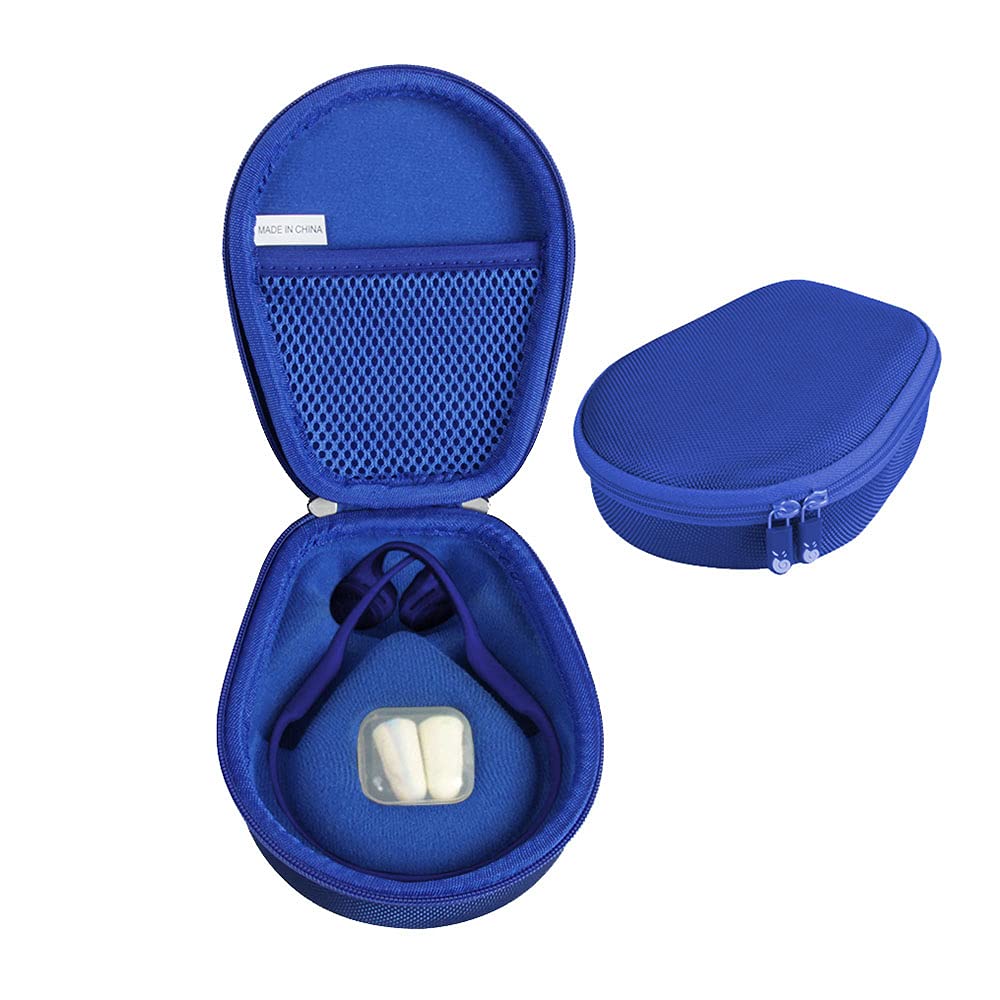 Hermitshell Travel Case Compatible with AFTERSHOKZ AS600SG Trekz Titanium Audio Headphones Bone Conduction Bluetooth Headphones Bone Conduction Earbuds (Blu Oceano) — image 1