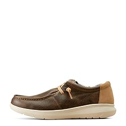 Ariat Men's Hilo, Tan Suede/Brody Brown, 11 Wide