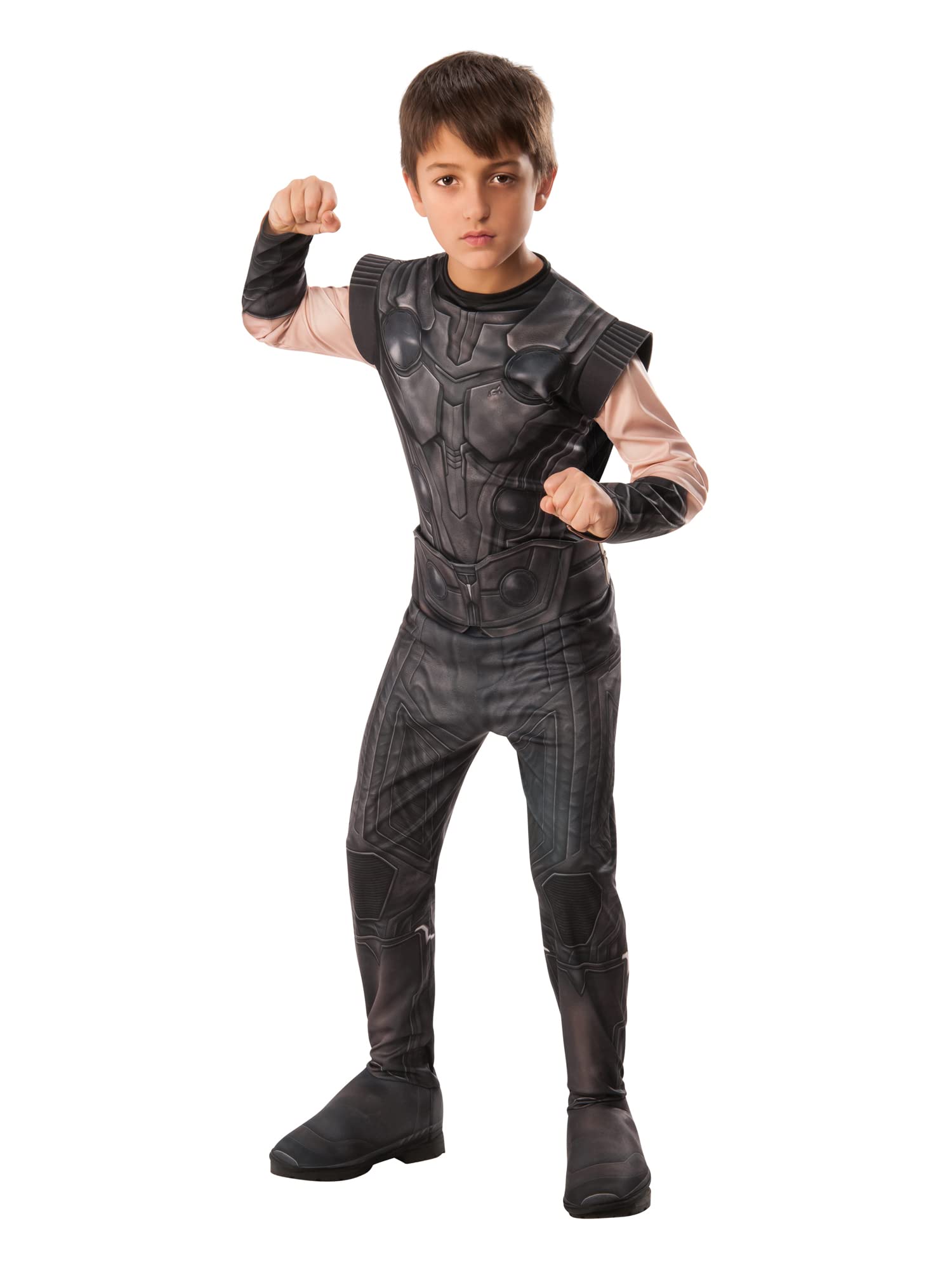 Rubies 641311L Official Avengers Infinity Wars Thor Classic Costume, Kid's, Large (Height 147 cm, Age 8-10) Halloween