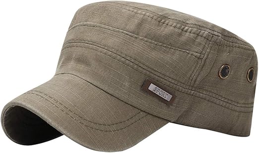 vintage peaked cap