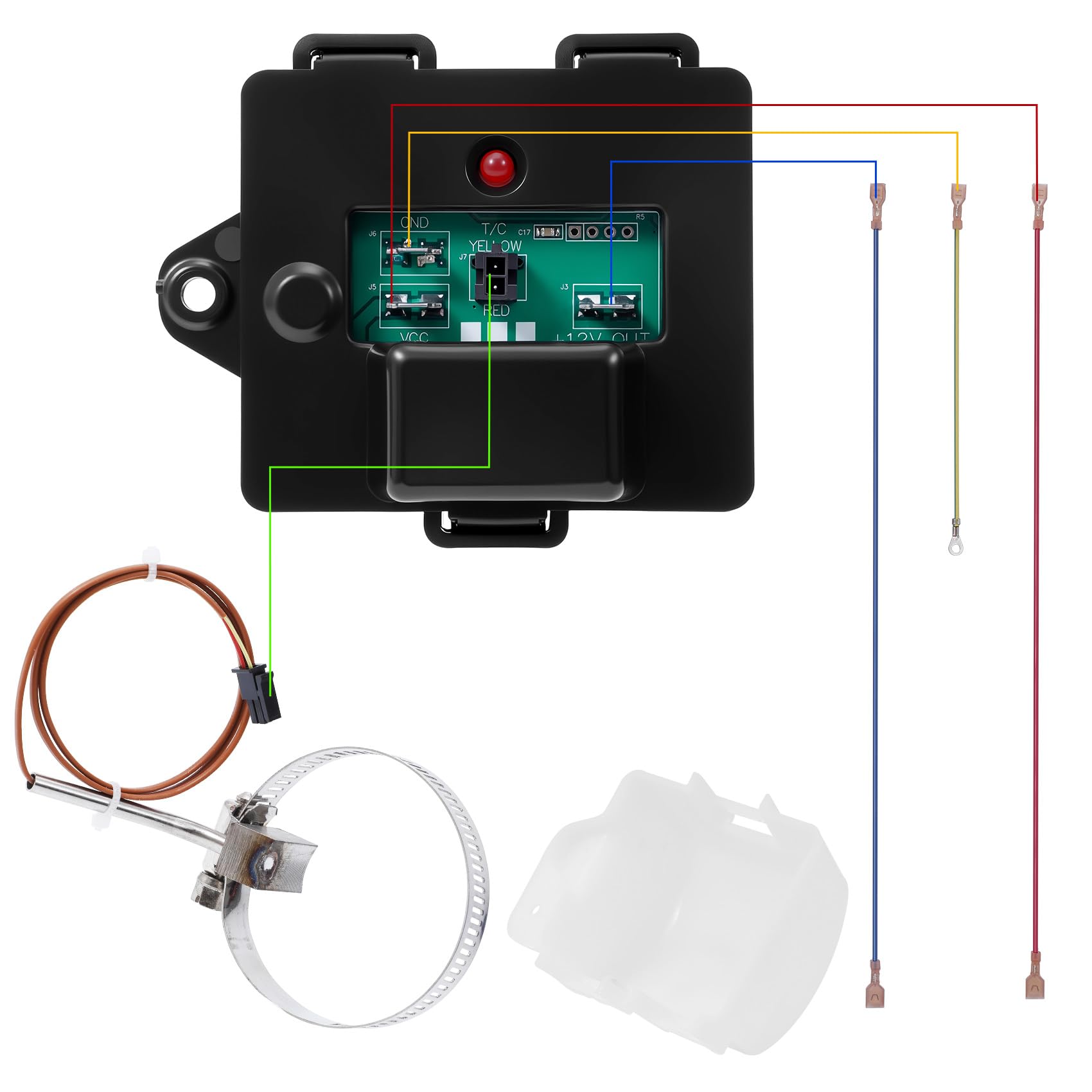 Photo 1 of ?????? Temp Monitor Control Kit - Upgraded Temperature Sensor for Norcold RV Refrigerator (Compatible with 2118,1200,1201,1210,1211 Series), Replaces #634677/637360/634678