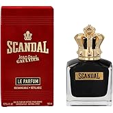 Jean Paul Gaultier Scandal Le Eau de Parfum Intense Refillable Spray for Men, 3.4 Ounce