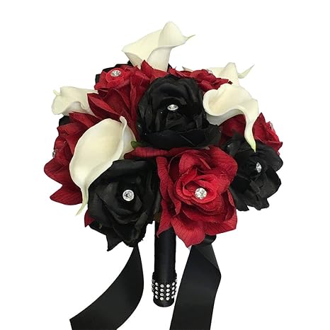 Black Bacarra Red Rose