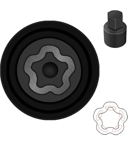 Amazon.com: Genuine Nissan 999H1-A7003 Wheel Locks, black : Automotive