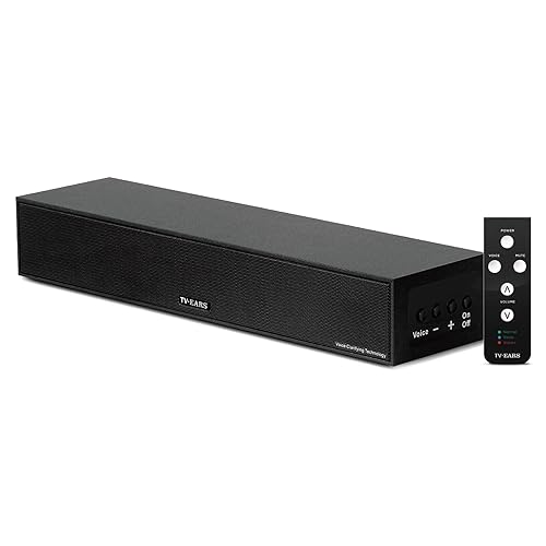 TV · EARS Sound Bar for TV, Voice Clarifying, Long Range