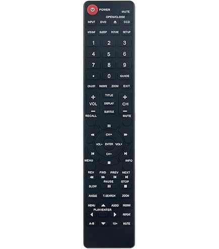 HCDZ Replacement Remote For Dynex TVs - Compatible With Multiple DX-32L Models
