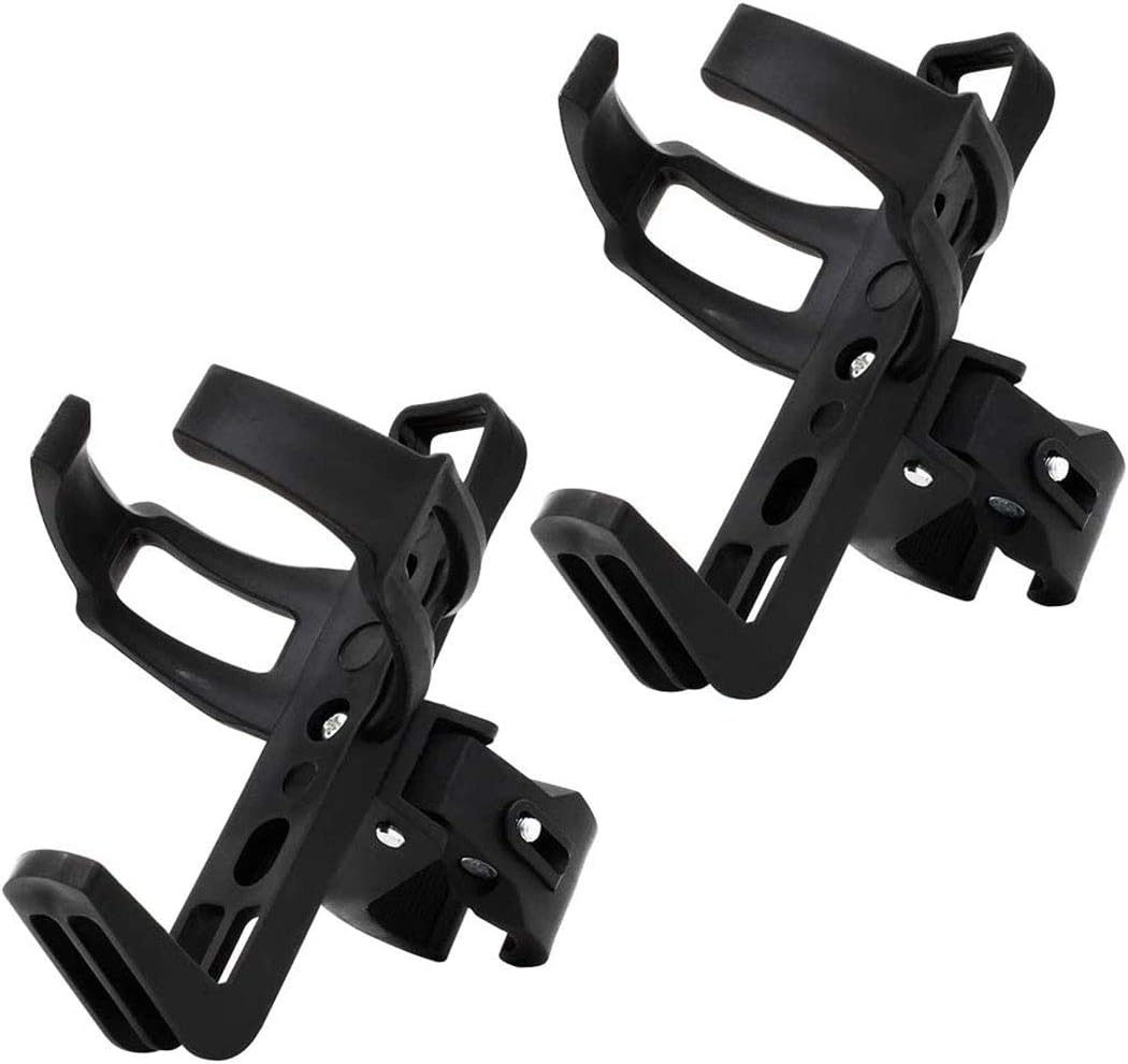 Spongent Adjustable Bike Water Bottle Holder Mountain Road Bicycle Aluminum Bottle Cage Rack 360 Degree Rotating