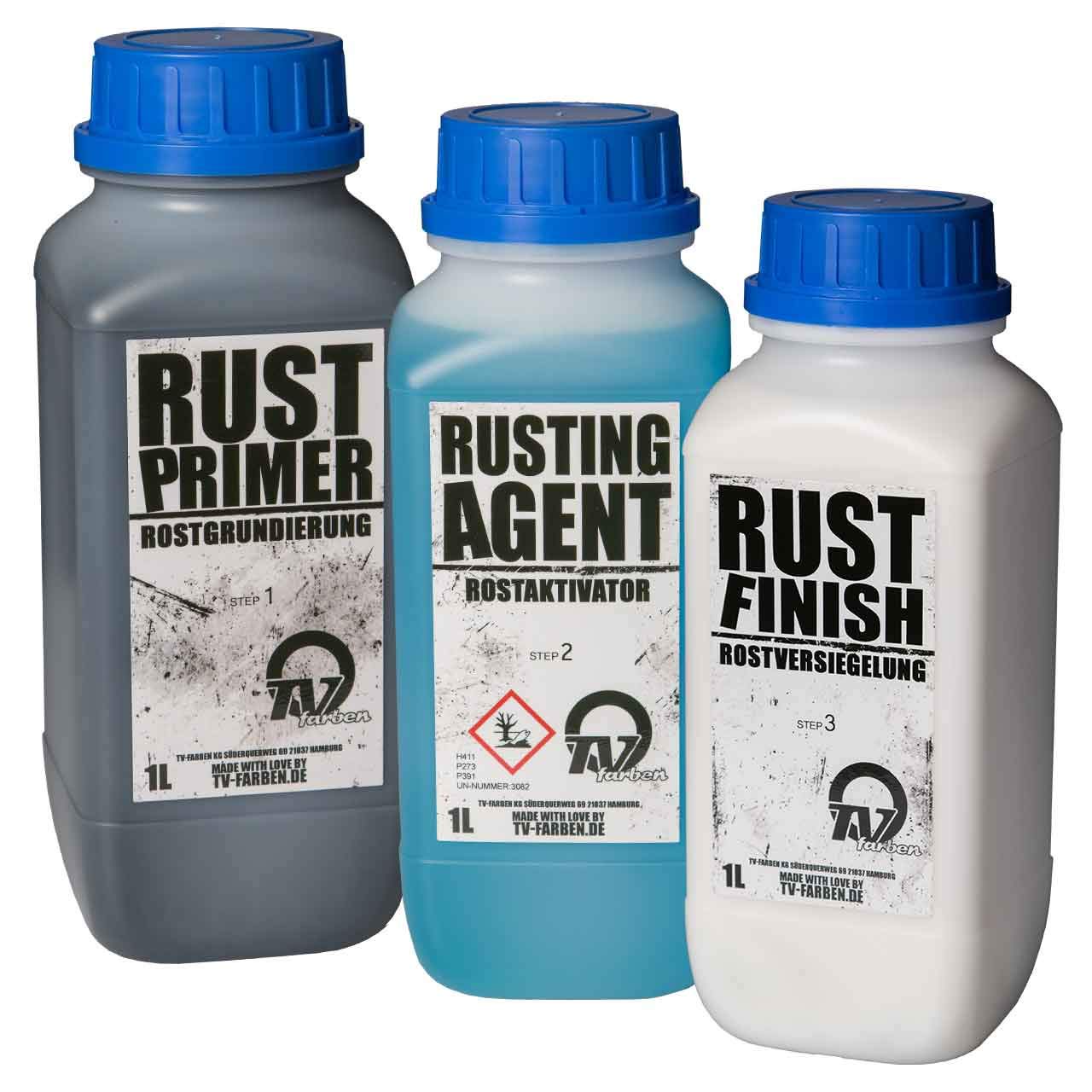 Rostoptik Farb Set M Rosteffekt F uuml r Innen amp Au szlig en