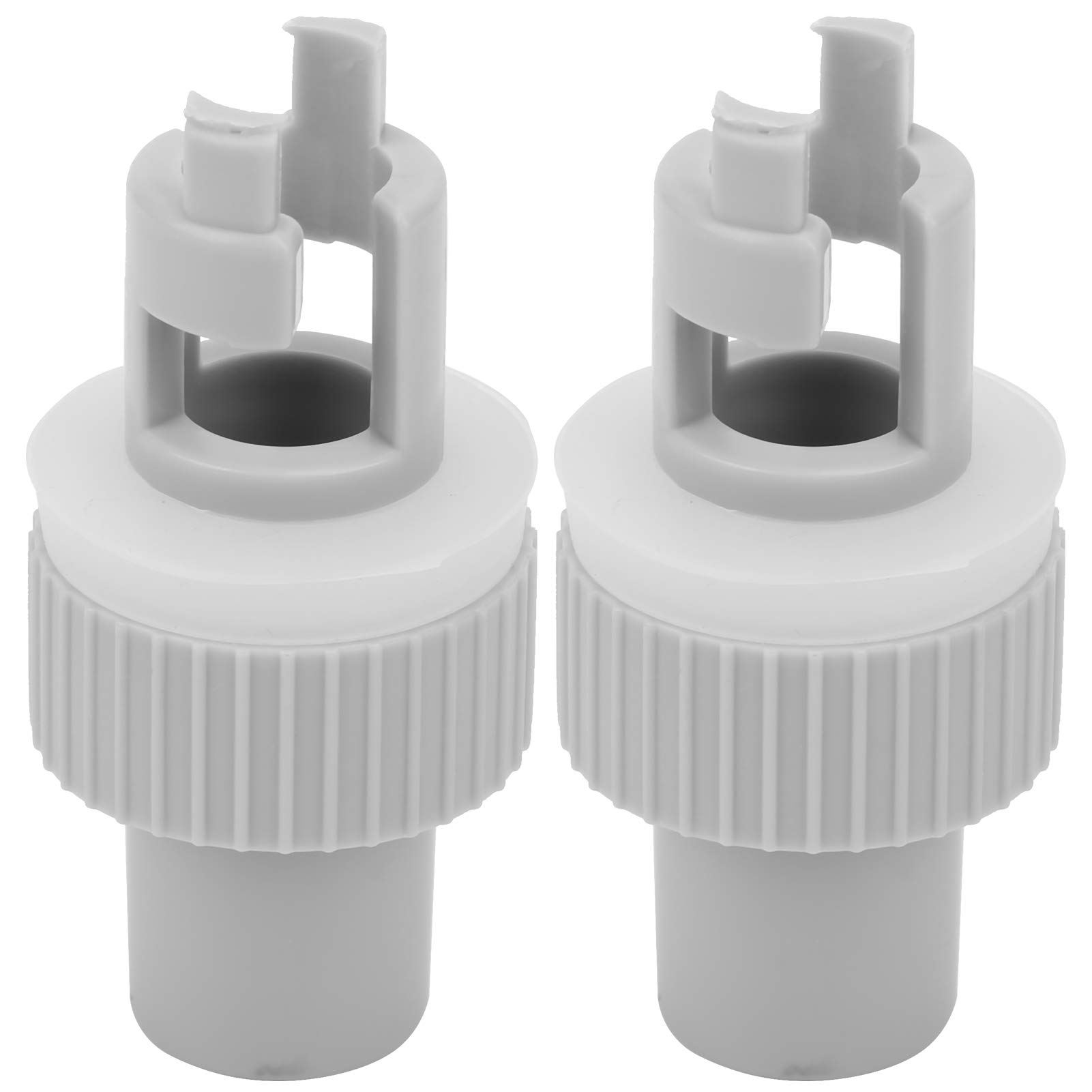 Alomejor 2Pcs Boat Air Valve Adaptor Kayak Inflatable Hose Converter SUP Pump Valve Connector Rowing Boats Adapter Accessories