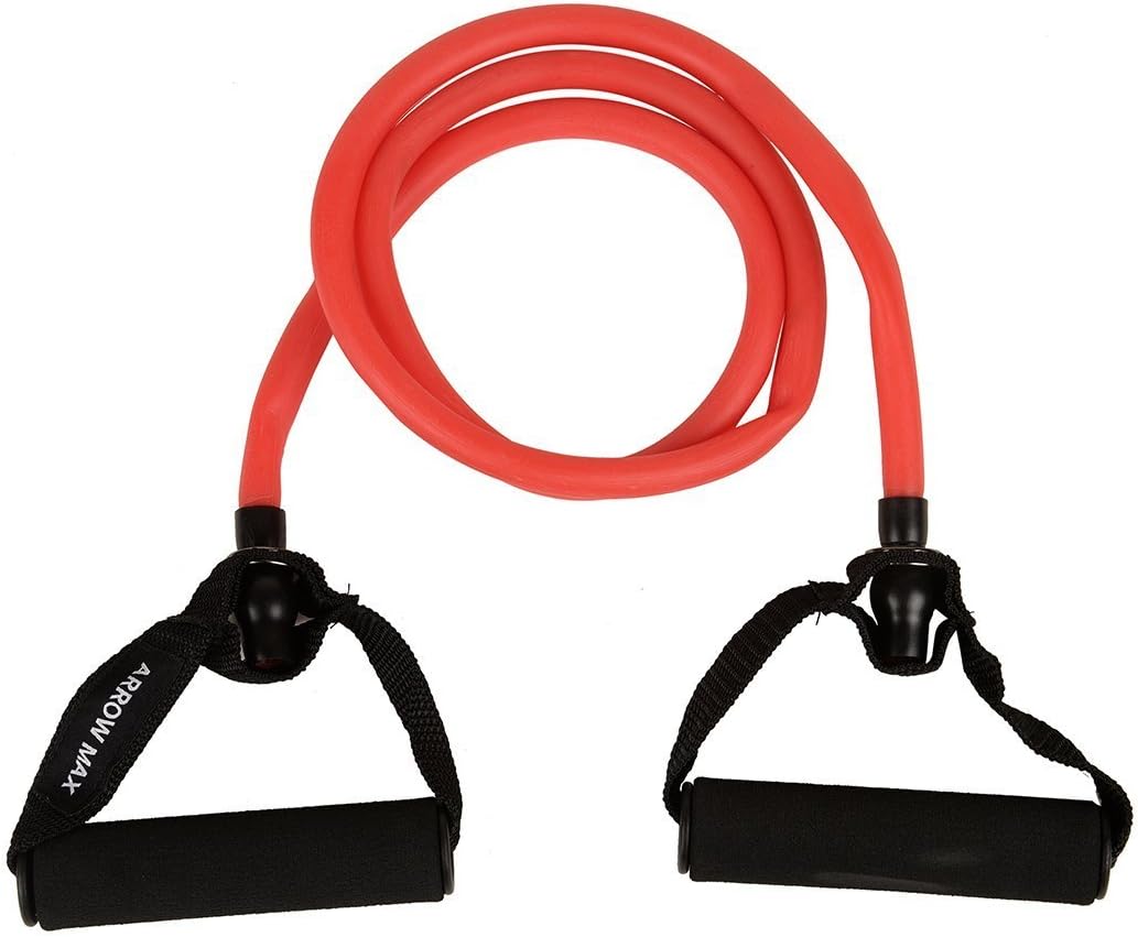 ArrowMax Latex Resistance Toning Tube Box (Red)