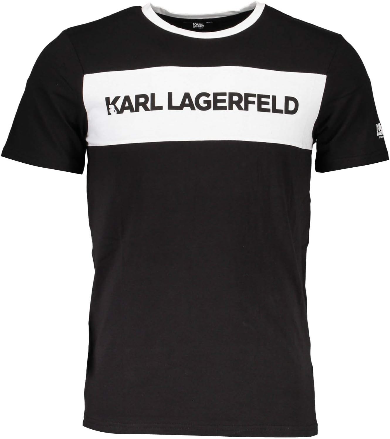Karl Lagerfeld KL18TS02 T-Shirt Short Sleeves Men Nero Black L
