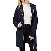 Design by Olivia Women's Casual Oversized Loose Fit Zip Up Pullover Hoodie Tunic Sweatshirt Jacket Fall Outfits (S-3X)