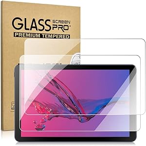 [2 Pack] DETUOSI Tablet 10 inch Screen Protector for Lectrus 10.1, Hoozo 10.1,Dragon Touch Max10,ZONKO 10.1,Winsing 10, WECOOL 10.1,YELLYOUTH 10.1,Haehne 10,BeyondTab 10.1,BENEVE 10.1" Tempered Glass