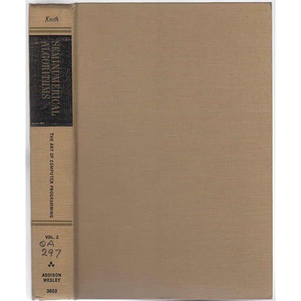 The Art of Computer Programming, Vol. 1: Fundamental Algorithms