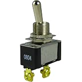 Gardner Bender GSW-11 Heavy-Duty Electrical Toggle Switch, SPST, ON-OFF, &frac34; HP 125-250V AC, Screw Terminal