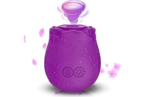 Rose Toy for Women Licking and Sucking Rose with USB Fast Charge Portable Rose for Women with 10 Modes Electric Machine Pleas