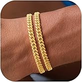 FTPWP S925 Sterling Silver Bracelet for Men,6mm Sterling Silver Link Chain Bracelet for Men Jewelry Gift,7 7.5 8 9Inch