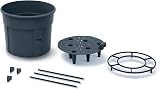 Prosperplast Tomato Grower Plastic Planter Anthracite 29.5x23.6-115.2cm view 2