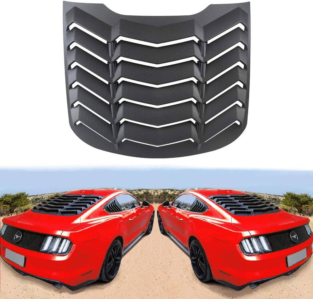 DXGTOZA Rear Window Louver Windshield Sun Shade Cover GT