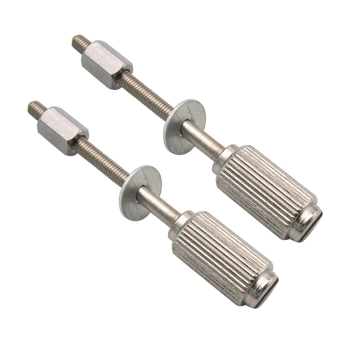 CKPSMS Brand - 2PCS #KP-19096 Embroidery Hoop Metal Long Adjusting Screws Compatible with Many Brother BabyLock Hoops