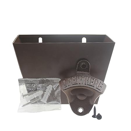 Abrebotellas de imán vintage para nevera, de hierro, montado en la ...