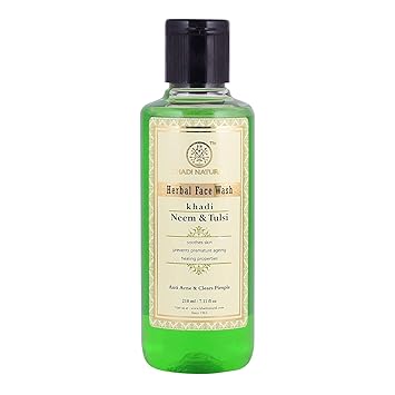 khadi face wash neem