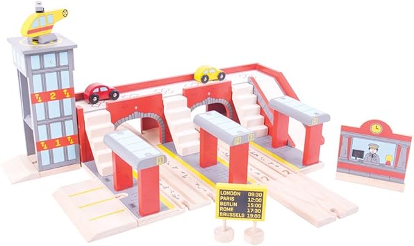 bigjigs wooden train set