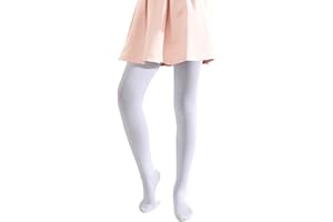 Henwarry Girls Fleece Lined Tights Thermal Pantyhose Thick Tights Kids High Waist Opaque Leggings