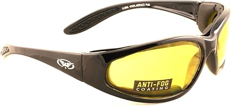 yellow tinted goggles