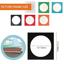 YIYINOE 10x10 Picture Frame Set of 6,Paper Photos