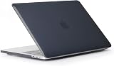 Se7enline MacBook Pro 15 case A1707 A1990 Touch Bar Crystal Black Hard Shell view 5
