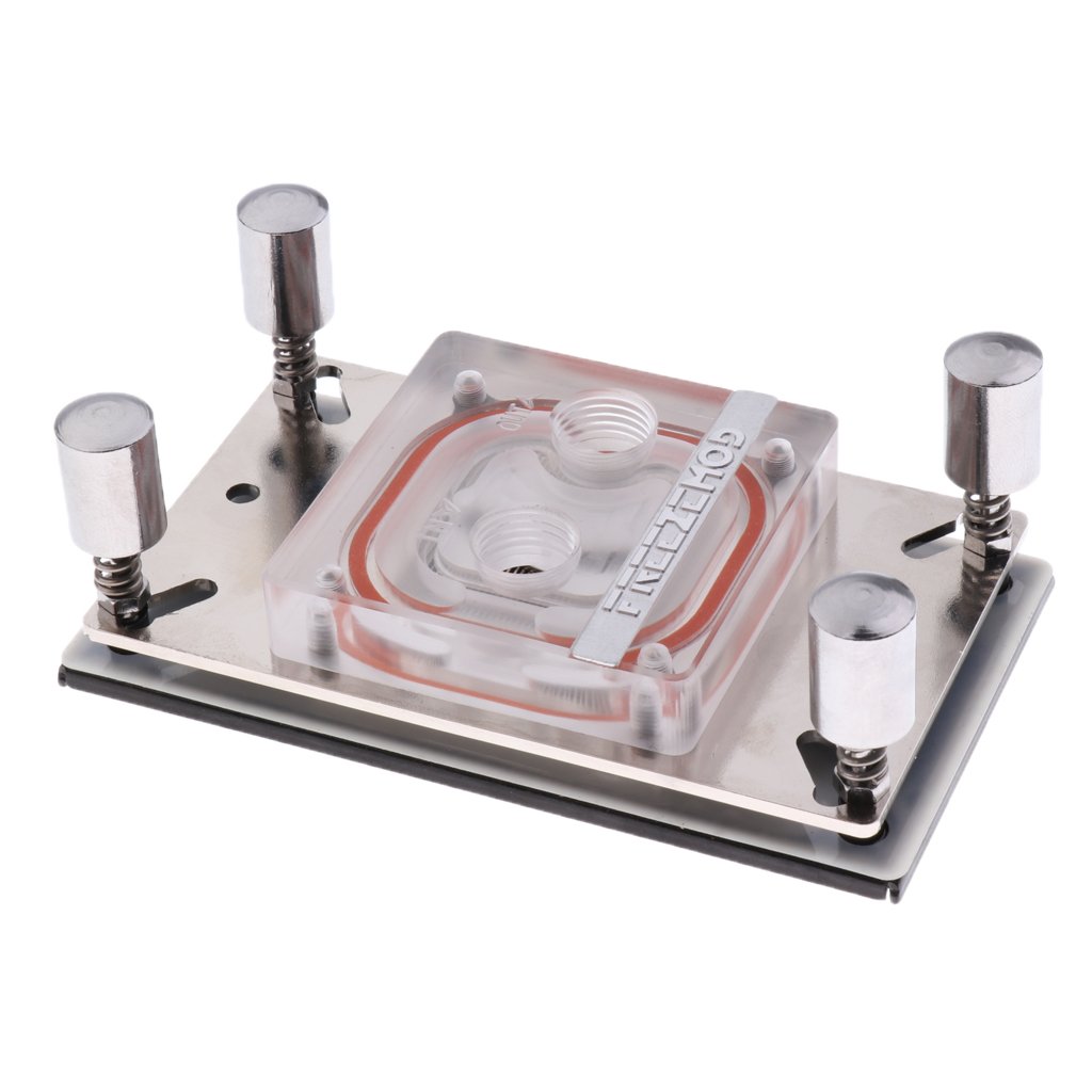 D DOLITY CPU Water Block Kühlwasser Nevera Bloque Cobre Base CPU ...