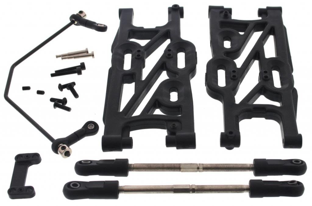 Thunder Tiger 1/8 MT4G3 * REAR SUSPENSION ARMS SWAY BAR * Turnbuckle Rod Lower Amazon.co.uk