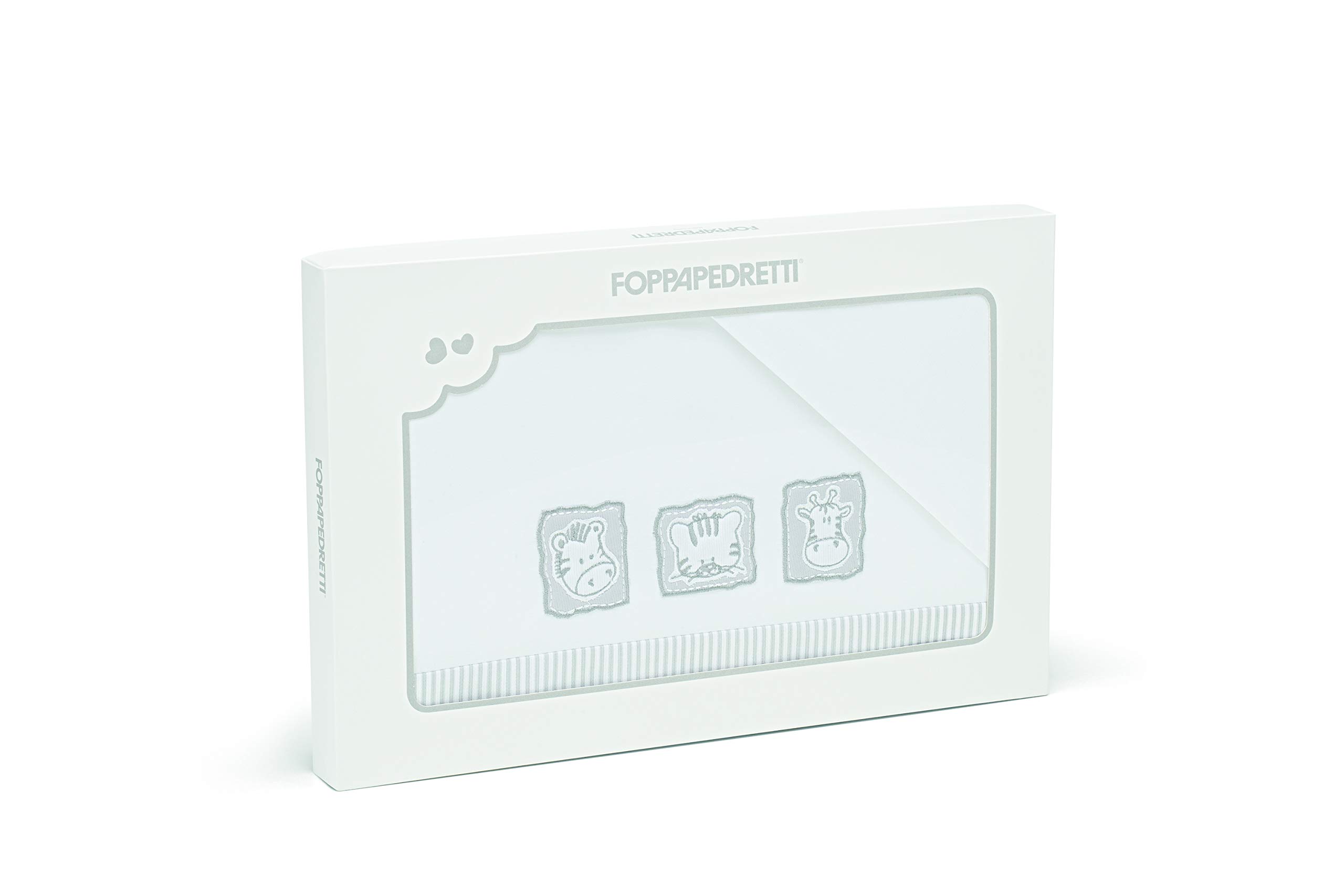 Foppapedretti Babyzoo Bedding Set, White