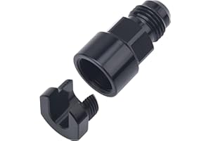 Evil Energy 6AN Male to 3/8" Quick-Disconnect Female EFI Fitting Aluminum