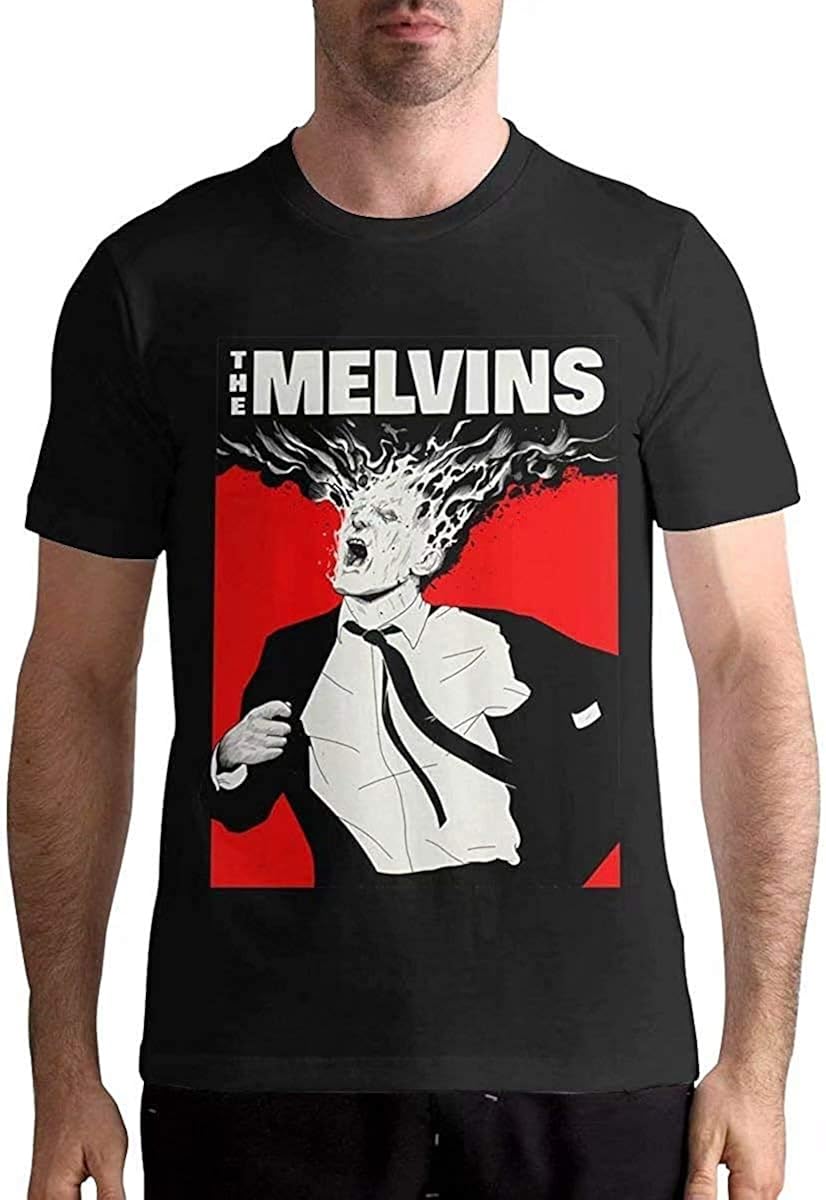 Men's Design of Melvins t Shirt Black Short Sleeve Shirts Amazon.de