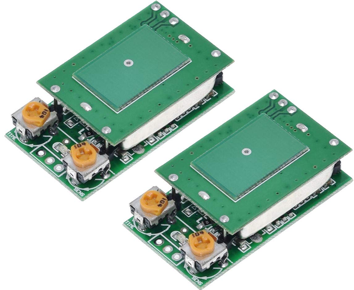2pcs HFS-DC06 5.8GHz Microwave Radar Sensor Switch Module ISM Waveband 5V 5.8G