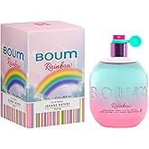 Jeanne Arthes - Boum Rainbow Eau De Parfum - Spray Perfume for Women - Fruity Floral Scent - Notes of Melon and Grapefruit - Made in France - 3.38 fl.oz