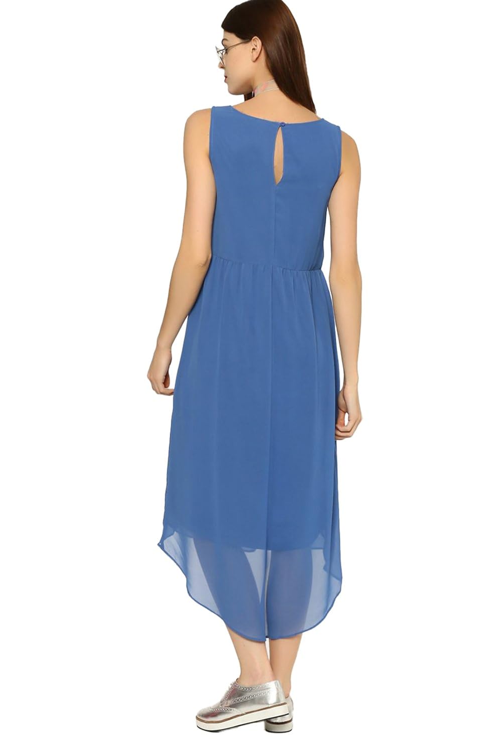 abof women's wrap midi dress