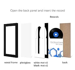JqdXbpL Vinyl Record Frame Album Frame for Frame