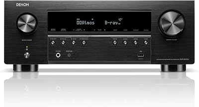 Denon AVR-S970H 8K AV Receiver 7.2ch Dolby Atmos DTS:X Alexa WiFi Bluetooth