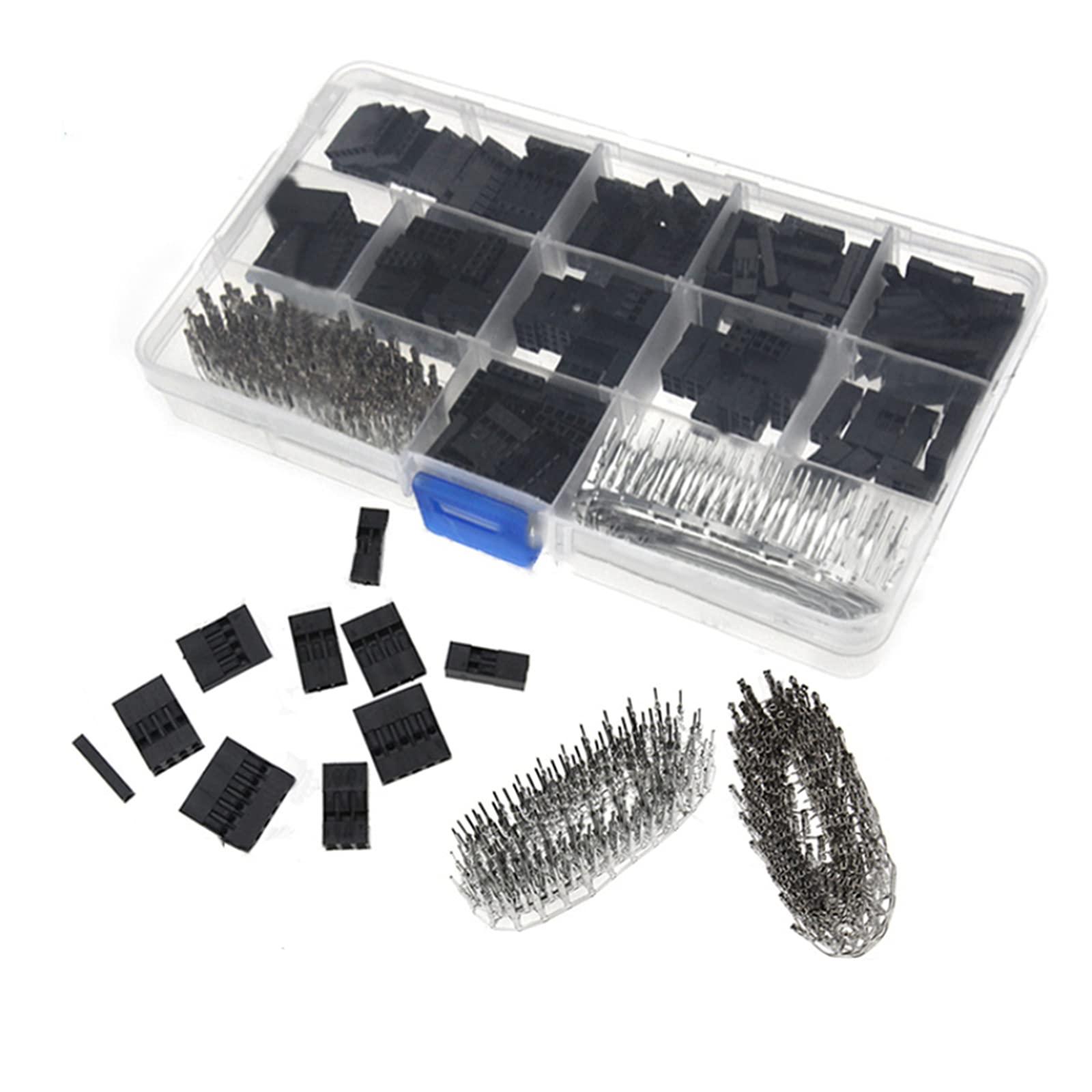 JST 2-polige Stecker-Set (10 Paar), 2,54 Mm, 24 AWG, 15 Cm Kabel – Für RC-Modelle, LiPo-Akkus & Elektronik
