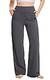 Talovee Yoga Pants Women Wide Leg Pants High Waist