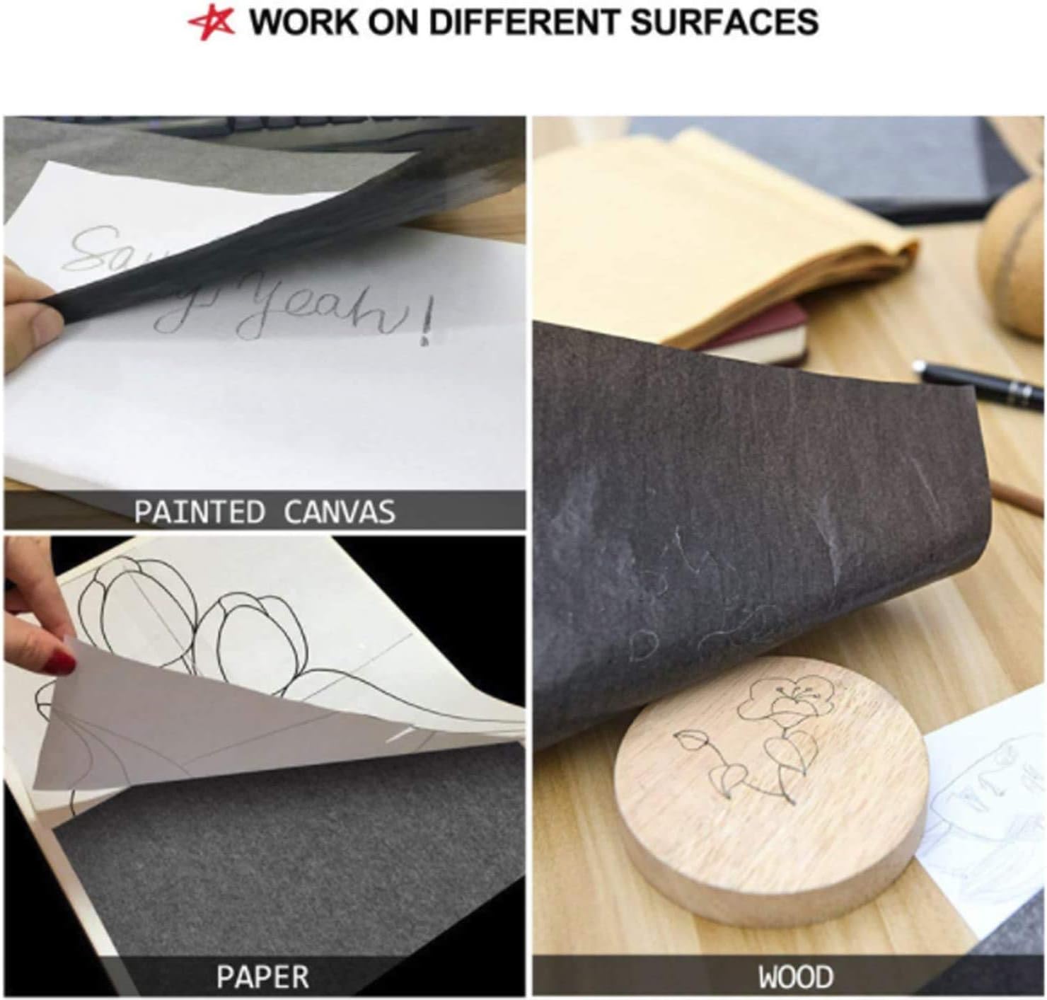 Carta Da Trasferimento Con Scritte E Font Calligrafico