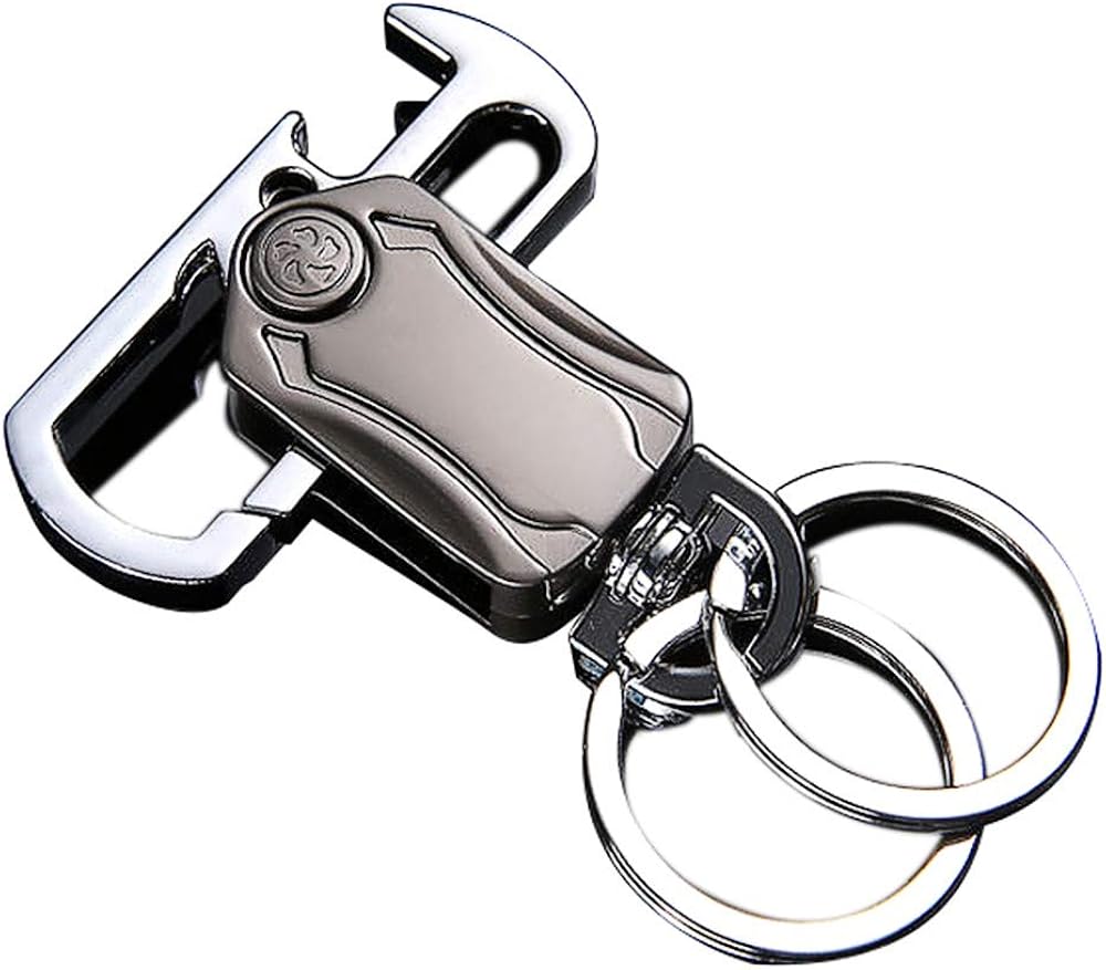 Ninasill Keychain, Bottle Opener Key Chain, Heavy Duty Key Chain Cool Keychain Key Organizer Car