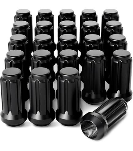 Bryke Racing 5/8" Wheel Stud & Lug Nut Kit – 5 Extra Long Studs + Lugnuts, IMCA Legal