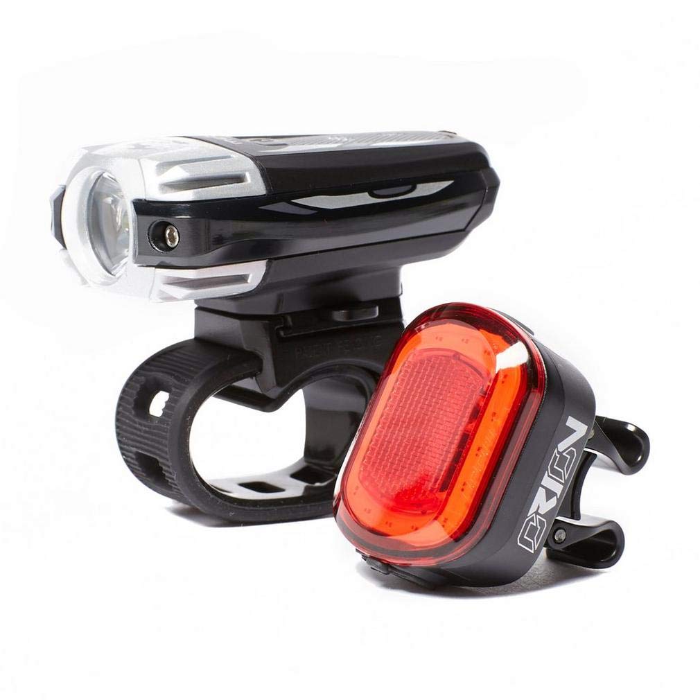 Moon - Meteor Front and Orion Rear Rechargeable Bike Light Set
